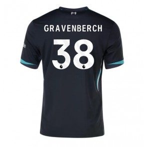 Liverpool Ryan Gravenberch #38 Replika Udebanetrøje 2024-25 Kortærmet